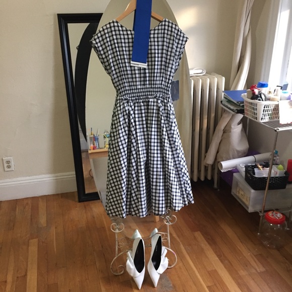 👛Zara open back dress size M👛 - Picture 4 of 8